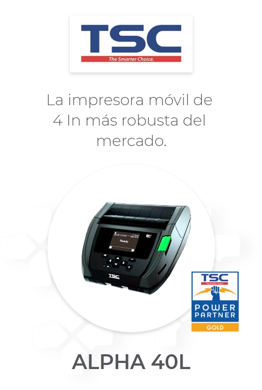 Impresora TSC Alpha 40L